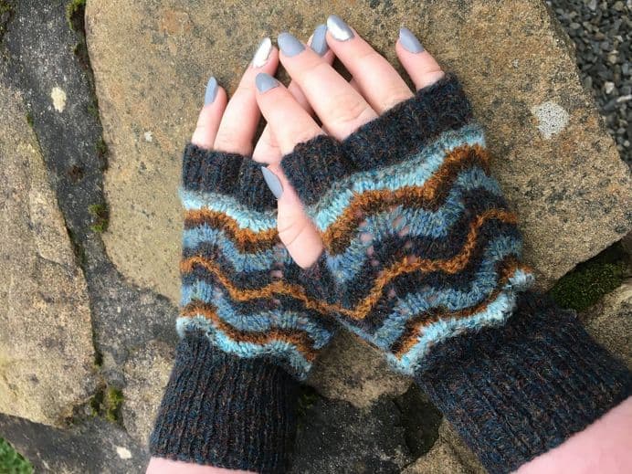 Gotland Lace Mitts - Wilma Malcolmson