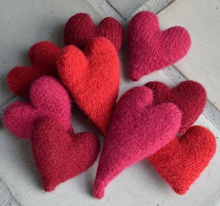 Hearts by Tina Vejlø Andersen - Kastaniestrik