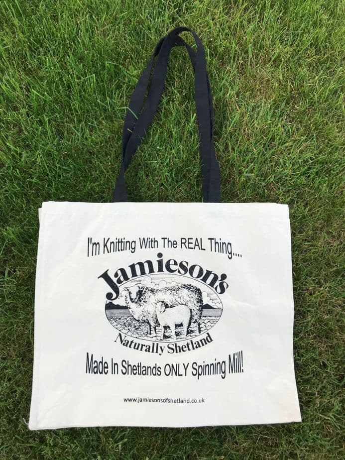 Large Canvas Shopper with logo