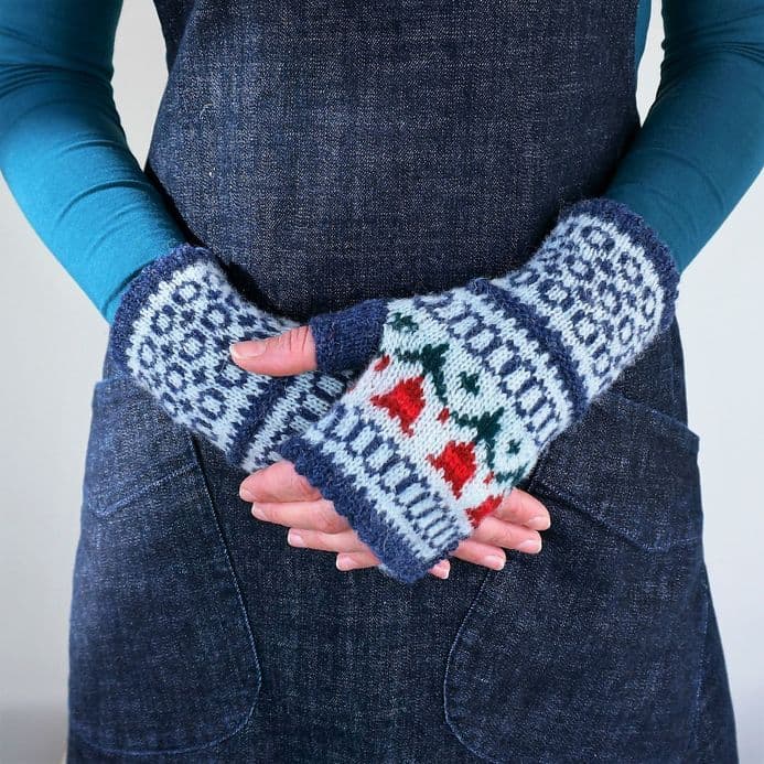 Papil Mitts - Donna Smith Designs